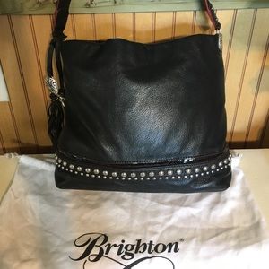 Brighton Rockwell Pretty Tough Black Purse